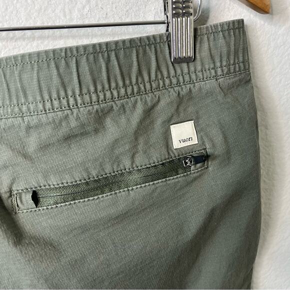 Vuori Green Ripstop Pants Womens Size M - Picture 5 of 6